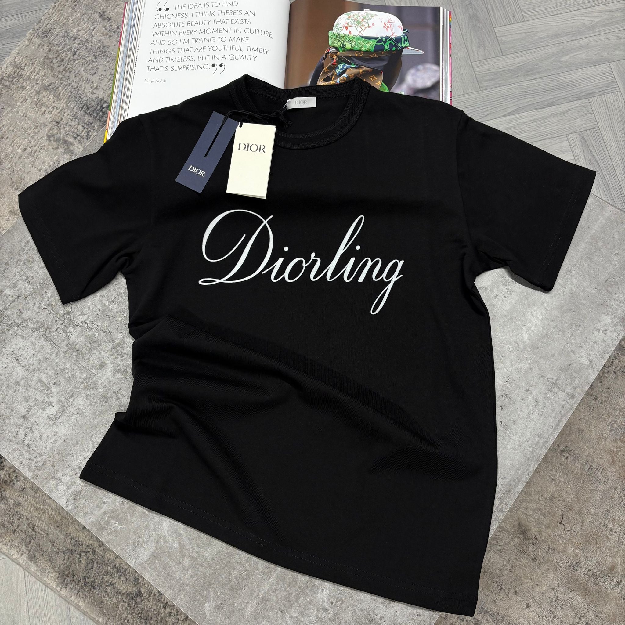 CD T SHIRT - BLACK