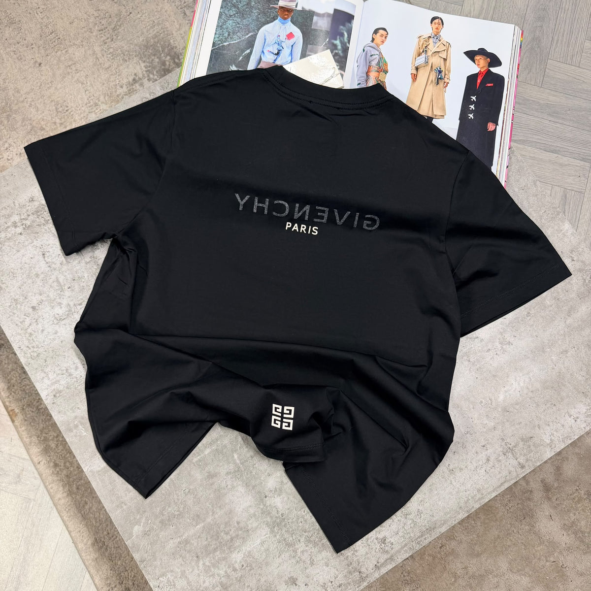 GVY PARIS T SHIRT - BLACK