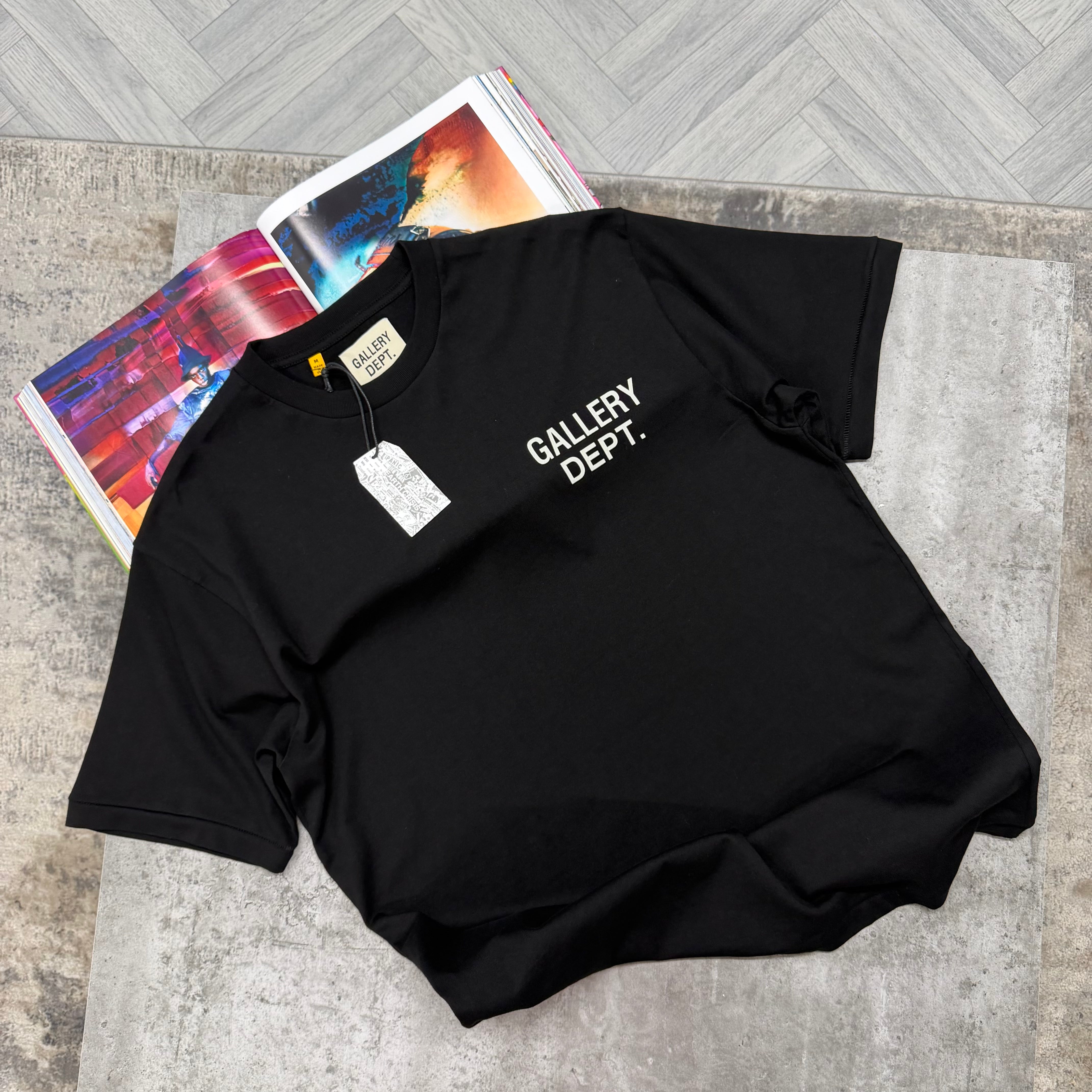 GD HOLLYWOOD T SHIRT - BLACK