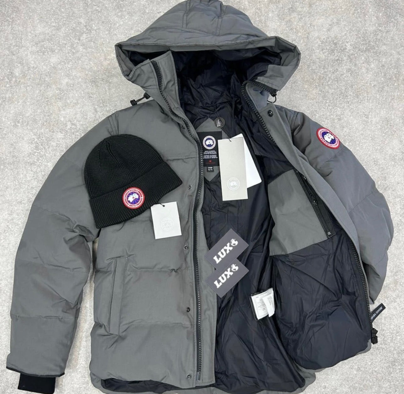 Grey goose coat hot sale