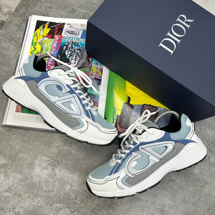 PRE ORDER DIOR B30 TRAINERS BABY BLUE