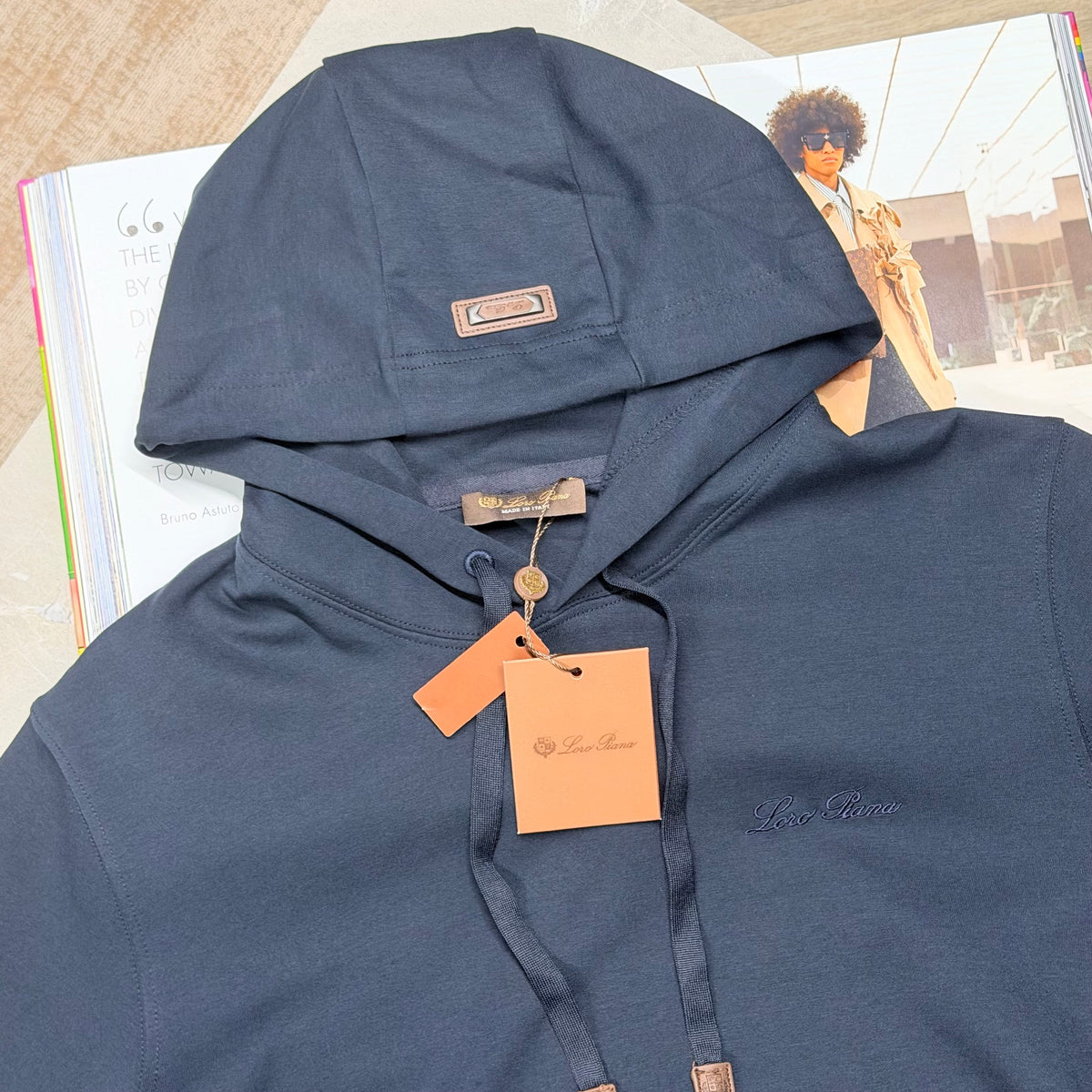 LORO HOODIE - NAVY